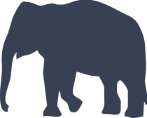 Giant Elephant Sticker