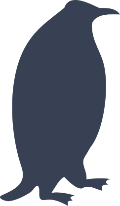 Giant Penguin Sticker