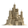 Giant Sand Castle Sticker