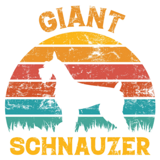 Giant Schnauzer Logo Sticker