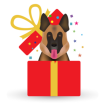 Gift German Shepherd Sticker
