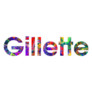 Gillette, Wyoming Colorful Text Sticker