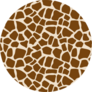 Giraffe Seamless Pattern Sticker