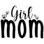 Girl Mom, Mothers Day Lettering Sticker