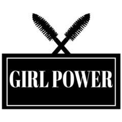 Girl Power Mascara Sticker