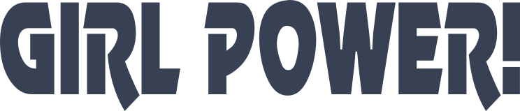Girl Power Vinyl Lettering Sticker
