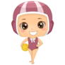 Girl Ready For Water Polo Sticker