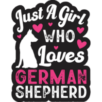 Girl Who Loves GS Sticker  