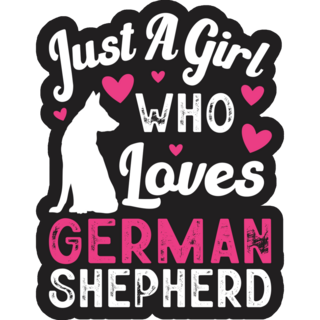 Girl Who Loves GS Sticker  
