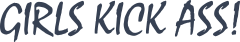 Girls Kick Ass! Sticker