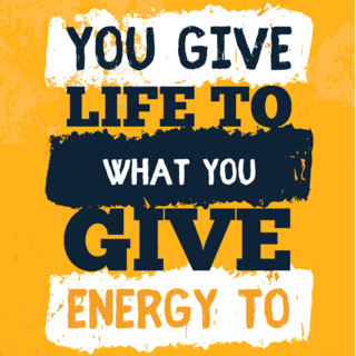 Give Energy Sticker