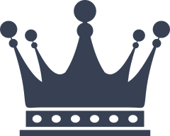 Glamorous Crown Sticker