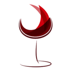 Glass Of Red Wine Icon Sticker
