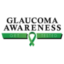 Glaucoma Awareness Ribbon, Get Tested Sticker