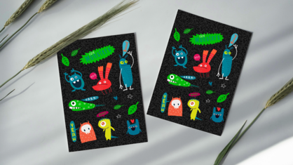 Glitter Sticker Sheet Gallery Image 2