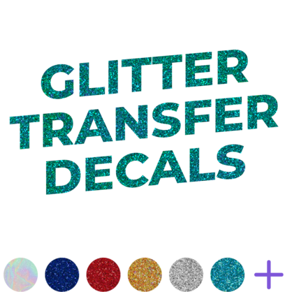 Glitter Transfer Decals Thumbnail - New