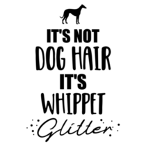 Glitter Whippet Sticker