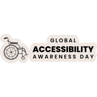 Global Accessibility Awareness Day Sticker