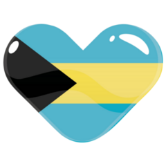 Gloss Bahama Heart Sticker