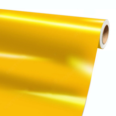 Gloss Bright Yellow Car Wrap Vinyl
