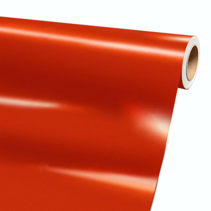 Gloss Fiery Orange Car Wrap Vinyl