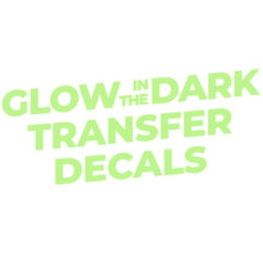 Glow in the Dark Transfer Decals Thumbnail - New