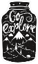 Go Explore Jar Sticker