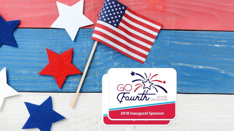 Go Fourth Rounded Corners Stickers