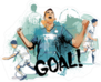 Goal Soccer Sticker