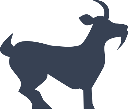 Goat Standing Sticker