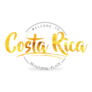 Gold Costa Rica Sticker