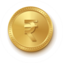 Gold Rupee Sticker