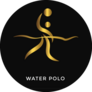 Gold Water Polo Sticker