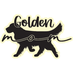 Golden Mom Sticker