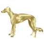 Golden Saluki Sticker