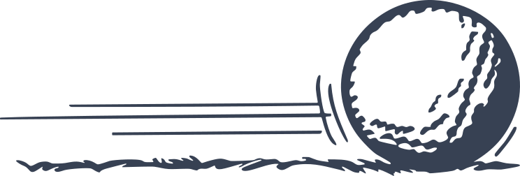 Golf Ball Moving Quickly Sticker