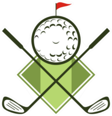 Golf Symbol Sticker