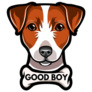 Good Boy Terrier Sticker