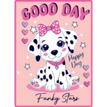 Good Day Dalmatian Sticker