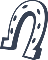 Good-Looking Horseshoe Sticker