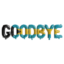 Goodbye Bahamas Sticker