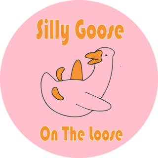 Goose On The Loose Sticker