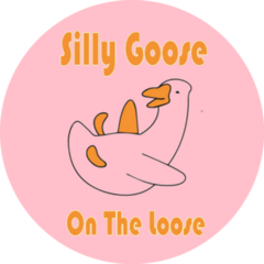 Goose On The Loose Sticker