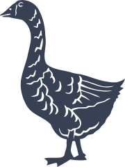 Goose Walking Sticker
