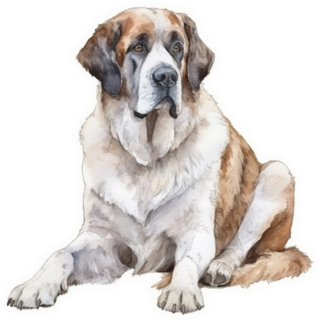 Gorgeous Bernard Sticker