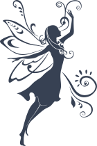 Gorgeous Fairy Sticker