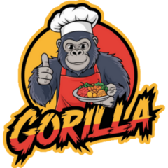 Gorilla Chef Sticker