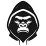 Gorilla In Hoodie Sticker