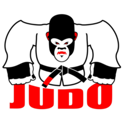 Gorilla Judo Kimono Sticker