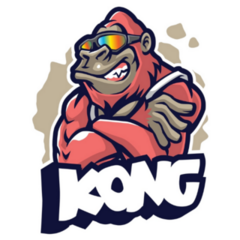 Gorilla Kong Sticker